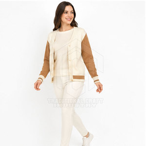 Nouveaux ensembles pour femmes d'hiver, tenue décontractée élégante, 100% coton/laine, qualité supérieure, vente en gros - Product Image 4