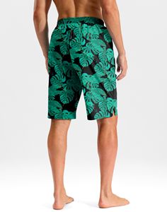 Wholesale Sports Beachwear Board Shorts <b>Mens</b> Quick Dry Swim Shorts Lightweight Polyester <b>Trunks</b> with Drawstring Waist Custom - Product Image 3