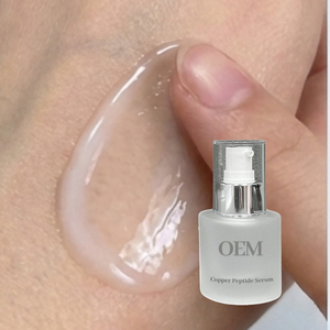 Sérum Éclaircissant Oligopeptide-68 Professionnel OEM ODM, Micro-émulsion Raffermissante au Cuivre Bleu, Soin de la Peau Marque Privée - Product Image 3
