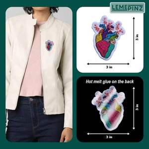 Offre Spéciale – Écusson Brodé Personnalisé pour Femme, Motif Universitaire, à Coudre ou Thermocollant, Qualité Supérieure - Product Image 3