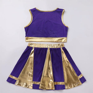 Uniforme de cheerleading léger, uni, de qualité supérieure, différentes couleurs, respirant, pour adultes, à vendre - Product Image 3