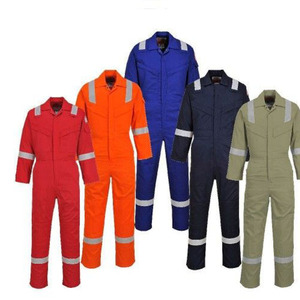 Safety Wear for <b>Construction</b> Labour Custom Fireproof <b>Overall</b> Work Uniform - Product Image 2