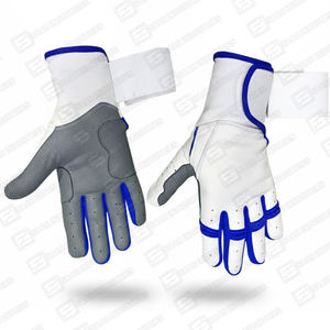 Guantes de Bateo de Béisbol y Sóftbol Personalizables de Alta Calidad para Adultos, Nuevo Diseño, Guantes de Entrenamiento de Cuero para Posicionamiento de Receptor - Product Image 2