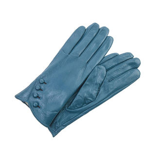 Premium Quality Natural Color Goat Grain Leather Driving <b>Gloves</b> Leather Industrial Safety Working <b>Driver</b> <b>Gloves</b> For Hand - Product Image 6
