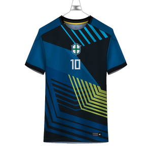 Maillots de foot personnalisés pour garçons, design sur mesure, logo personnalisé, 100% polyester, impression par sublimation, séchage rapide - Product Image 4