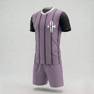 ชุดฟุตบอลแขนสั้นระบายอากาศคุณภาพพรีเมียมแบบใหม่ ปรับแต่งได้ตามต้องการ พร้อมโลโก้สั่งทำพิเศษ สำหรับผู้ชาย ฤดูร้อน บริการ OEM โดย RIVIAN ATLANTIC - Product Image 4