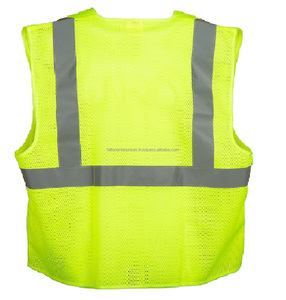 เสื้อกั๊กนิรภัยสะท้อนแสงเสื้อทำงานผ้าโพลีเอสเตอร์100% ชุดทำงานผ้าโพลีเอสเตอร์ปรับโลโก้ได้ตามต้องการ - Product Image 2