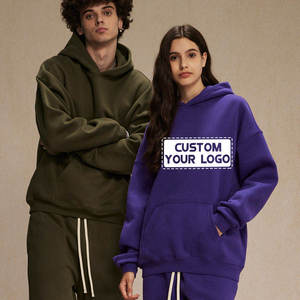 Sudadera con Capucha Unisex al por Mayor, de Felpa Gruesa, para Hombre y Mujer, con Bordado Personalizado, Impresión, Moda Urbana - Product Image 3