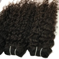 Cheveux humains de Temple au prix d'usine, cheveux humains doux du sud de l'Inde, cheveux en vrac pour le tressage également disponible