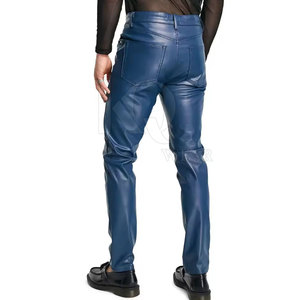 Pantalones de Cuero de Alta Calidad para Hombre, Impermeables, Resistentes al Viento, Duraderos, Ajustados, a la Moda, para Actividades al Aire Libre - Product Image 2