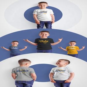 Camiseta para niños camisetas para niños 100% Tela de algodón Camiseta para niños - Product Image 5