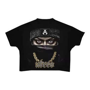 Conjunto de Ropa Urbana de Dos Piezas para Hombre, Diseño Personalizado, Verano, Algodón Lavado con Ácido de Alta Calidad, Secado Rápido, Corte Cuadrado, Camiseta Gráfica Corta - Product Image 6