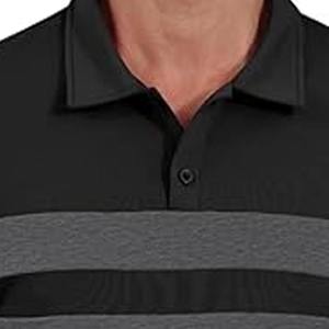 Polos décontractés personnalisés pour hommes avec design vierge, manches courtes, impression couleur pour logo de golf, personnalisable, envoyé par Dress Sports - Product Image 2