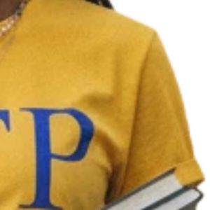 T-shirts personnalisés avec lettres Sigma Gamma Rho, T-shirt en coton imprimé sur mesure, vêtements de sororité grecque, streetwear décontracté unisexe, haut à col rond - Product Image 5