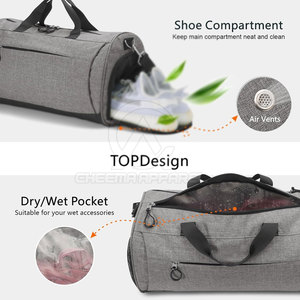 Sac de sport léger de grande capacité avec coutures renforcées, fermetures éclair fluides et design pratique pour le sport et l'usage quotidien - Product Image 5