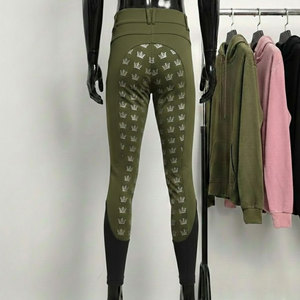 Leggings de Silicona para Montar a Caballo con Bolsillo para Teléfono, Pantalones de Equitación de Secado Rápido para Invierno - Product Image 3