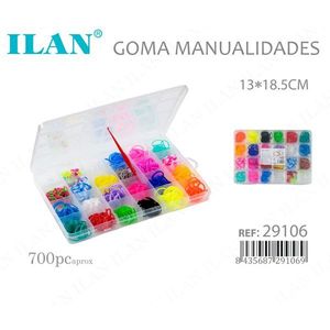 Ilan Goma Manualidades 13x18.5cm 700pz circa Elastici per Artigianato - Product Image 3
