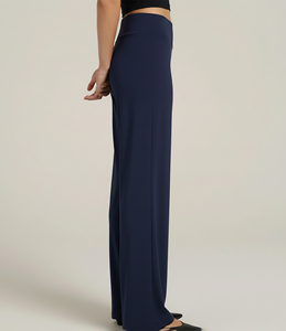 Pantalon de survêtement pour femme, sur mesure, taille haute, coupe droite, coupe classique, tendance, en polaire, écologique, avec dentelle, style urbain, pour l'hiver - Product Image 5