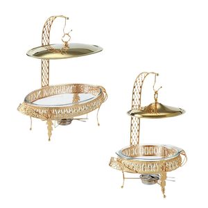 Juego de buffet de lujo con tapa colgante para cenas, restaurantes y catering al aire libre al mejor precio - Product Image 6