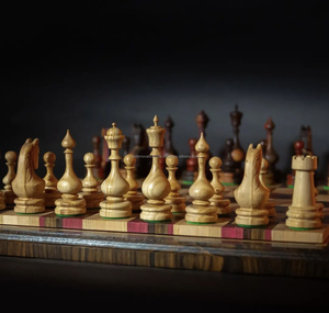 Real Horn <b>Chess</b> Board and <b>Chess</b> Pieces Fully Handmade Exquisite Craftsmanship - Product Image 1