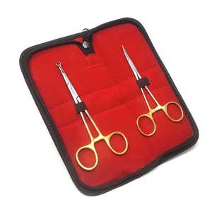 2 Pcs Set de chirurgie vasectomie sans suture Instruments chirurgicaux en acier inoxydable de haute précision pour urologie et chirurgie orthopédique - Product Image 1
