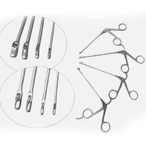 Instrumentos de artroscopia, pinzas perforadoras, set quirúrgico ortopédico de 4 piezas, herramientas médicas de acero inoxidable, calidad europea y estadounidense. - Product Image 3