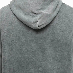 เสื้อฮู้ดดี้ผู้ชายทรงหลวมสไตล์วินเทจ แบรนด์ Smart Men รุ่น Acid Wash เหมาะสำหรับลุคสบายๆ คุณภาพดี สวมใส่สบาย และมีสไตล์ทันสมัย ขนาดใหญ่ - Product Image 5