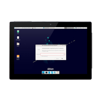 Sunworld 10.1 pouces aluminium POE tablette Linux Debian écran tactile 1280*800 affichage LCD de signalisation numérique pour les soins de santé intelligents