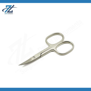 Ciseaux à cuticules professionnels Staleks en acier inoxydable, outil de beauté pour éliminer les peaux mortes, manucure de précision, soin des ongles, fabriqué au Pakistan - Product Image 3