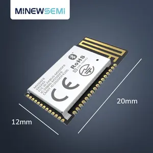 NRF52832 MS50SFB1 Kleinster 2.4G Low Cost UART Bluetooth 5.0 NFC Mesh IoT Bluetooth Modul Lieferant China