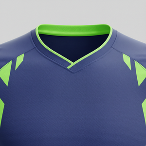Conjunto Deportivo de Dos Piezas de Primera Calidad, Camiseta de Fútbol Unisex con Pantalones Cortos, Ropa Deportiva Informal para Entrenamiento de Fútbol, Gimnasio y Fitness, Personalizable OEM - Product Image 4