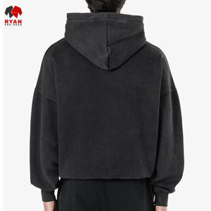 Sweat à capuche confortable et respirant en molleton 100% coton Ryan Pro Gear pour hommes avec logo personnalisé - Product Image 5