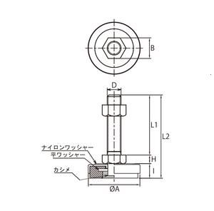 Juego de Pernos de Hierro Personalizados de Alta Calidad, Exportadores de la Marca HARMONIE, Modelo P19-02, Rosca Métrica - Product Image 2