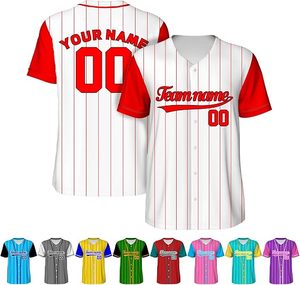 Maillot de baseball personnalisé pour équipes professionnelles, maillot de baseball sublimé respirant pour athlètes - Product Image 6