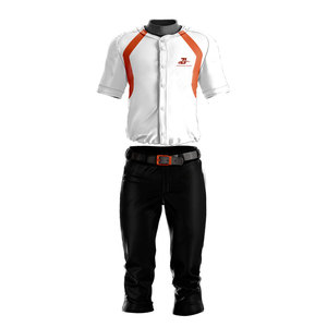 Diseña tu propio uniforme de béisbol para equipo, uniforme de béisbol de secado rápido y transpirable para adultos. - Product Image 1