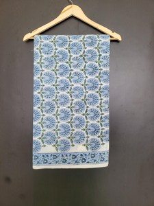 Tela de Algodón Tejida a Rayas Hecha a Mano al por Mayor, Estampado a Bloque, Ecológica y Ligera para Vestidos de Mujer a Precio de Fábrica - Product Image 2