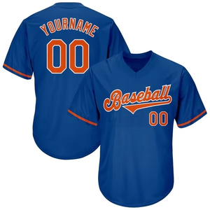 Maillot de baseball col en V 2026 en maille respirante, séchage rapide, léger, antibactérien, unisexe, pour équipes sportives et fans - Product Image 6