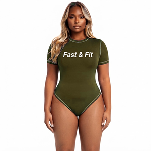 Traje de Baño de Una Pieza para Mujer, Estilo Nuevo, Personalizable, Tela de Spandex y Poliéster, Logotipo Impreso en la Parte Delantera, Precio Bajo - Product Image 1