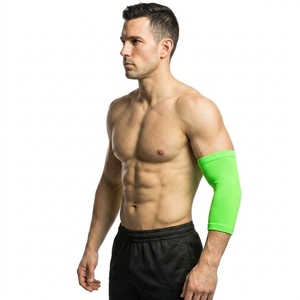 Manchon de coude en néoprène souple, personnalisable avec logo, anti-humidité, respirant, protection professionnelle, épais, unisexe, pour le sport (vente en gros) - Product Image 3