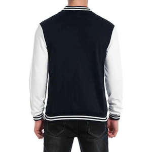 Veste de baseball personnalisée pour homme, sur mesure, à prix abordable, avec logo imprimé en relief. - Product Image 4