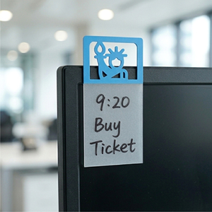 Colección de notas adhesivas creativas: marcadores de página minimalistas con temática de viajes y diseño de película transparente para regalos, planificación y suministros de oficina - Product Image 4