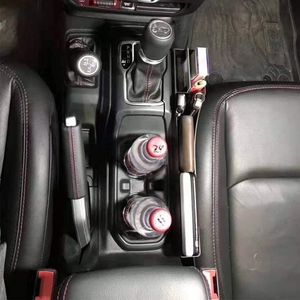 Organizer per Console Centrale Auto Jeep Wrangler JK 4 Porte 2011-2018, Vano Portaoggetti Cambio con Tasca Laterale per Auto con Trasmissione Automatica - Product Image 3
