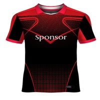 Maillots de football unisexes pour adultes, col en V, manches courtes, imprimés, 100 % polyester, séchage rapide, respirants, nouvelle collection 2025, de la marque Trusted Bangladesh