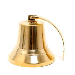 Custom Size <b>Brass</b> Door <b>Bell</b> Customizable Gold Color Nautical Ship <b>Bell</b> Hand Casted Technique Decorative <b>Bells</b> Christmas Decor - Product Image 2