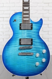 Guitarra Eléctrica Moderna Les Paul Figurada, Color Cobalt Burst, Más Vendida - Product Image 6