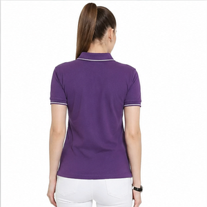 เสื้อโปโลผู้หญิง แขนสั้น ใส่สบาย ระบายอากาศได้ดี มีหลายสีและหลายขนาด สำหรับใส่ในช่วงฤดูร้อน - Product Image 5