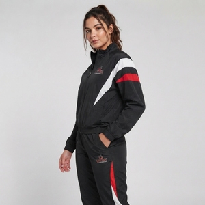 Women Windbreaker Tracksuit Windproof <b>Lightweight</b> Sports <b>Jacket</b> Pants Set Comfortable <b>Running</b> Walking Travel Clothing - Product Image 3