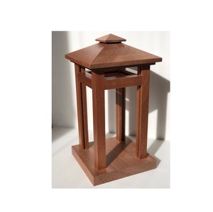Wooden Candle Lantern for Farmhouse Home Decor <b>Fireplace</b> <b>Mantel</b> Wedding Centerpieces Holiday Displays and Everyday Elegance - Product Image 3