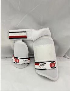 อุปกรณ์ป้องกันสำหรับนักกีฬาคริกเก็ต Mannu Sports Predator Edge Thai Guard ผลิตจากโรงงาน ปรับแต่งได้ตามความต้องการ ราคาแข่งขัน - Product Image 2