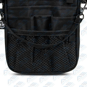 Medical Gear Pockets Tape Holder and Utility Storage for Stethoscopes Bandage Scissors Black <b>Nurse</b> Fanny Pack - Product Image 2